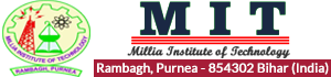 Logo Millia Institute of Technology (MIT), Purnea, Bihar